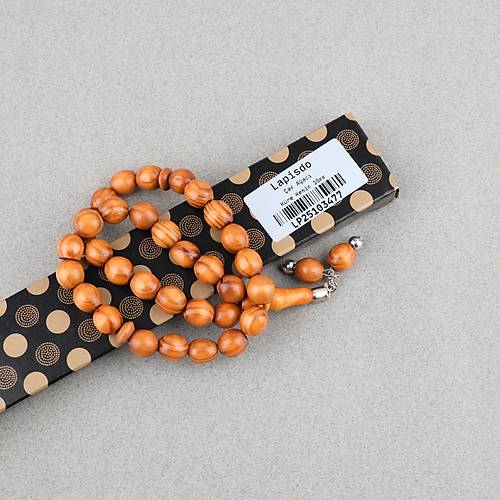 �am A�ac� K�re Kesim 10mm Tesbih Turuncu