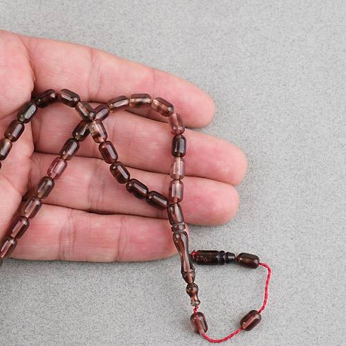 S�kma Kehribar Kaps�l Kesim Sistemli Bilek Boy 5x8mm Tesbih M�rd�m