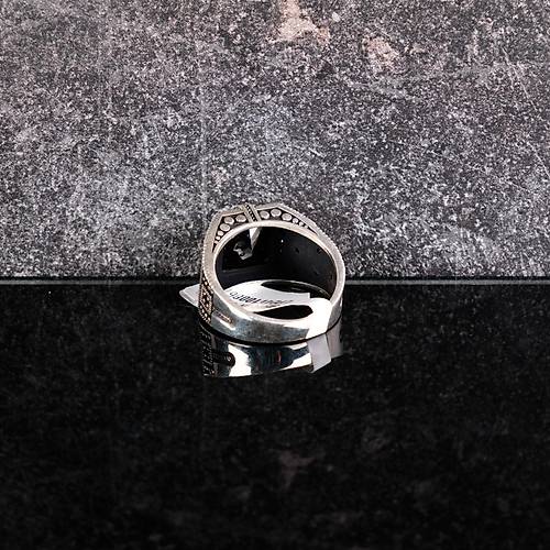 Zirkon / Mikro Zirkon 925Ayar Gm Erkek Yzk
