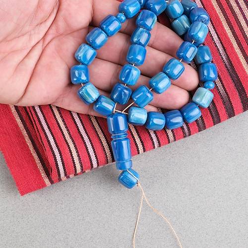 Katalin Kanayan Ba�a Tekerlek Kesim 12x12mm Tesbih - P�sk�ls�z