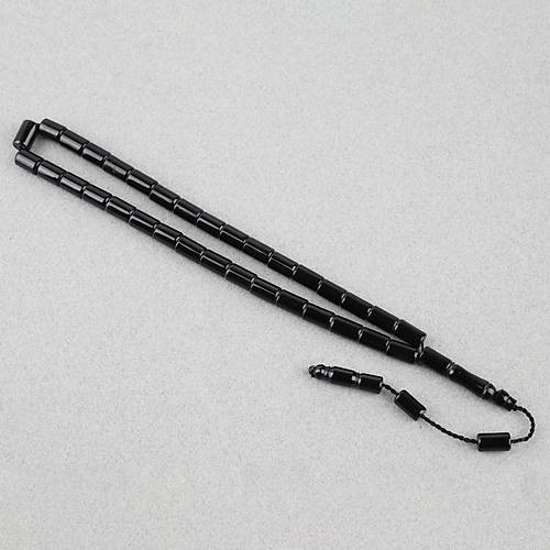 Erzurum Oltu Yumu�ak Kesme Kesim 6.5x10mm Tesbih