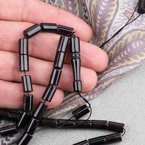 S�kma Kehribar Kesme Kesim 6x10mm Tesbih P�sk�ls�z