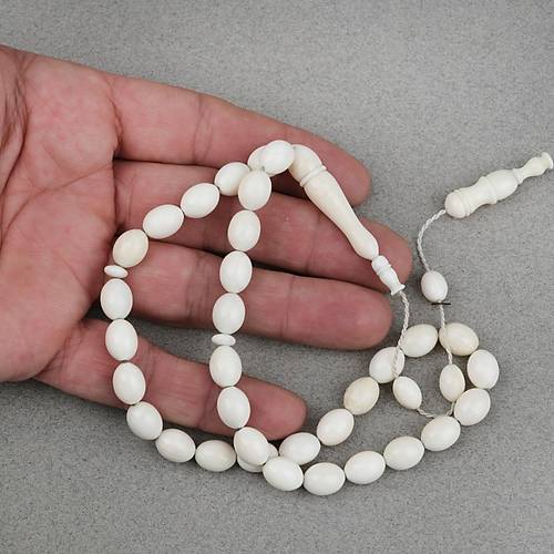 Mors Di�i Beyzi Kesim 8x10mm Tesbih  Mesut Varl� Usta ��i