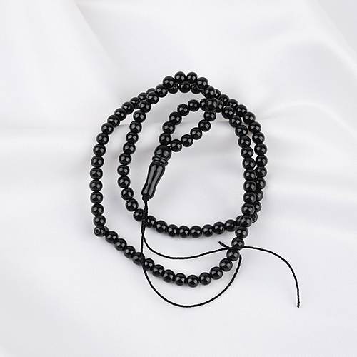 G�rc� Oltu 99luk K�re Kesim 5mm Namaz Tesbihi