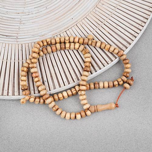 Ceviz A�ac� 99luk Tekerlek Kesim 8x6mm Namaz Tesbihi