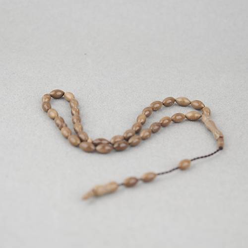 Kuka Orijinal Do�al Arpa Kesim 6x10mm Tesbih