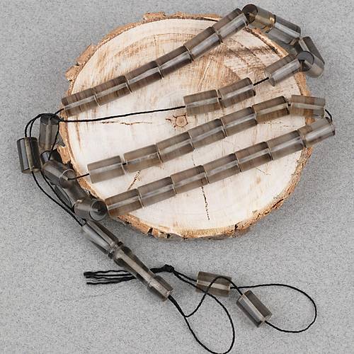 Ate� Kehribar Kesme Kesim 6x10mm Tesbih P�sk�ls�z