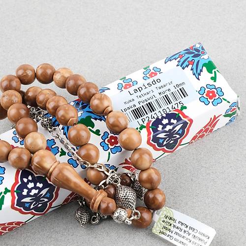 Kuka Telkari Tasar�m Alpaka P�sk�l K�re Kesim 10mm Tesbih