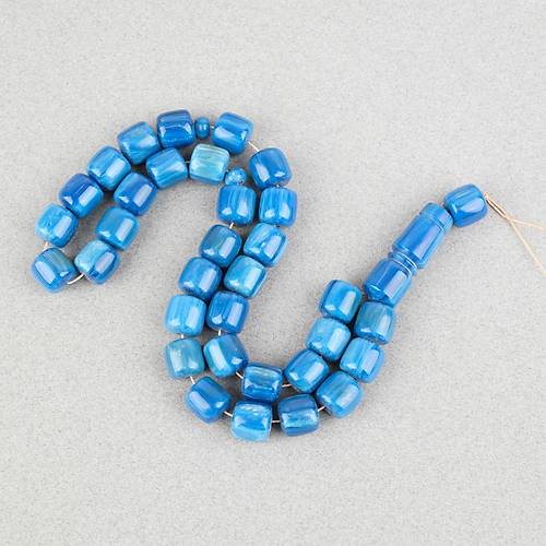 Katalin Kanayan Ba�a Tekerlek Kesim 12x12mm Tesbih - P�sk�ls�z