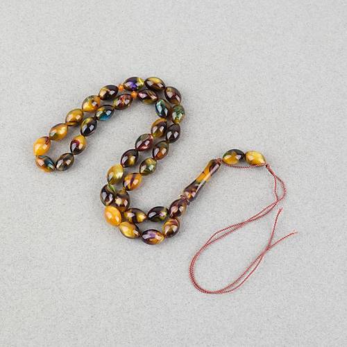 Arizona Katalin Beyzi Kesim 8x12mm Tesbih (P�sk�ls�z) - Sedefli