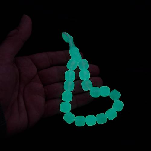 Kedig�z� Toz Kehribar Efe Boy F��� Kesim 12.5x12mm Tesbih