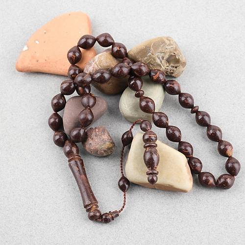 Kahve A�ac� Usta ��i �stanbul Kesim 8.5x11mm Tesbih