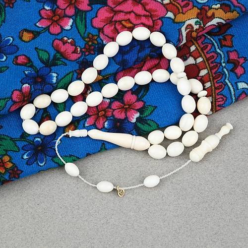 Mors Di�i Beyzi Kesim 8x10mm Tesbih  Mesut Varl� Usta ��i