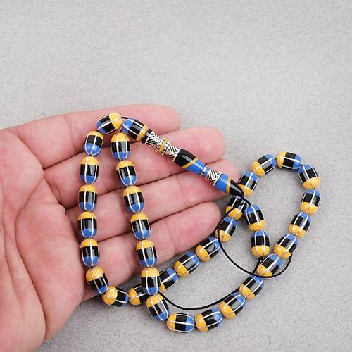 Erzurum Oltu 925A Gm leme Nakka mame Usta i mzal Kapsl Kesim 7.5x11mm Tesbih