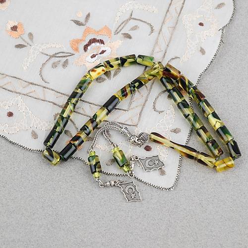 Arizona Katalin Alpaka P�sk�l Kesme Kesim 7x11mm Tesbih