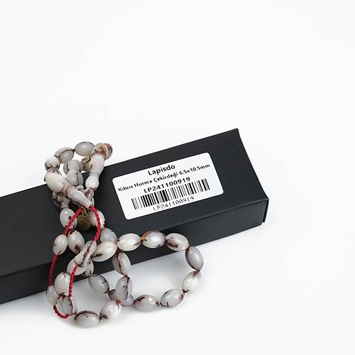 Kbrs Hurma ekirdei Arpa Kesim 6.5x10.5mm Tesbih