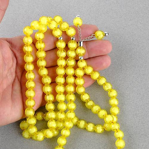 Monomer 99luk K�re Kesim 9mm Namaz Tesbihi Sar�