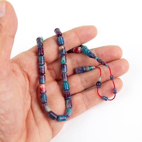 Kadim Katalin -Eski Sehpa Obje Kapsl Kesim 6x8.5mm Tesbih
