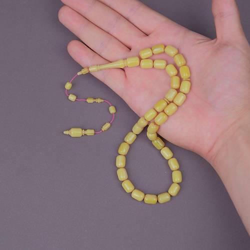 �brahim Atasever Usta ��i �mzal� Bel�ika Katalin Kaps�l Kesim 8.5x11.5mm Tesbih