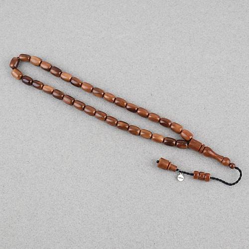 Kuka Ger�ek Do�al Lapisdo �mzal� Kaps�l Kesim 7x10mm Tesbih