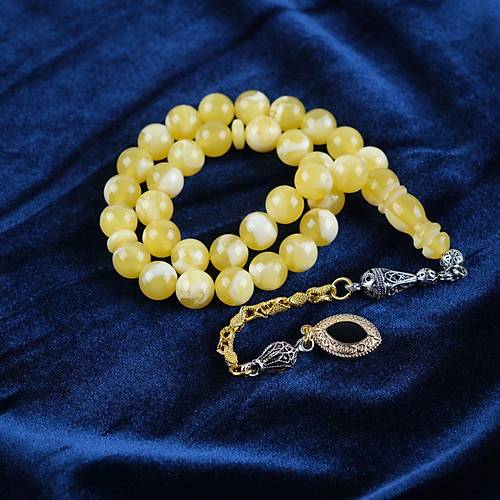Beyrut Damla Alpaka P�sk�l K�re Kesim 9.5mm Tesbih