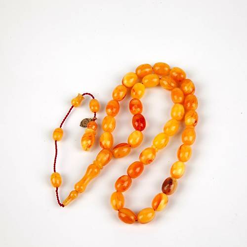 Katalin Beyzi Kesim 8.5x11mm Tesbih - Sar Alacal