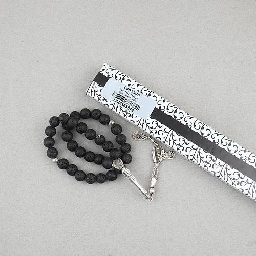 Lav Ta�� K�re Kesim 10mm Tesbih Alpaka P�sk�ll�