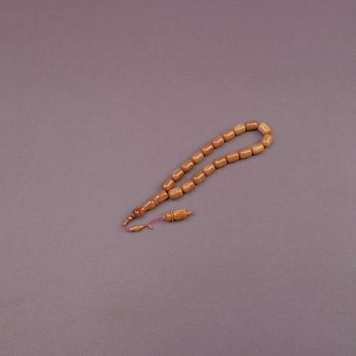 Kuka Maskot Kaps�l Kesim 9x12.5mm Ahmet �zdemir �mzal� Tesbih