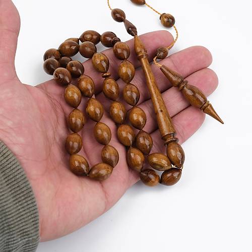 Fosforlu Aa Oltu Blgesi Beyzi Kesim 10x15mm Tesbih