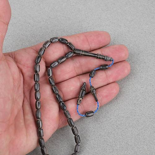 Kafur A�ac� Bilekboy Kaps�l Kesim 4.5x7.5mm Tesbih Gri