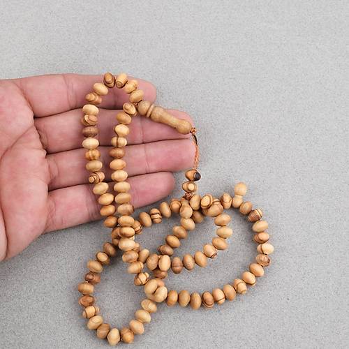 K�rdiken A�ac� 99luk Tekerlek Kesim 8x6mm Namaz Tesbihi