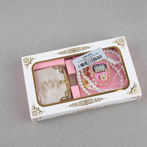 Zikirmatik Elektronik Tesbih Kuran ve 99luk Namaz Tesbihi 3l� Set