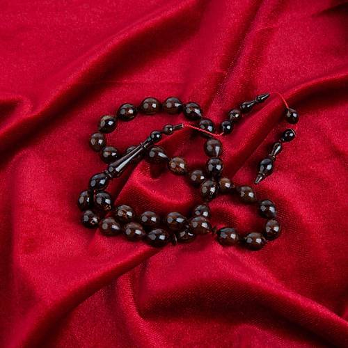 Katalin �ubuk Beyzi Kesim 8.5x11.5mm Tesbih - �brahim Atasever Usta ��i