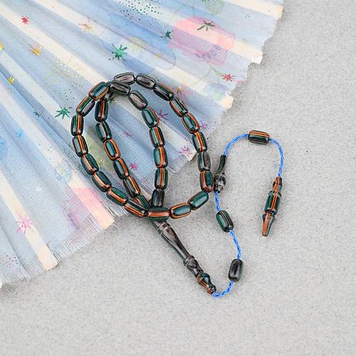 Kafur A�ac� Bilekboy Kaps�l Kesim 4.5x7.5mm Tesbih Kahverengi