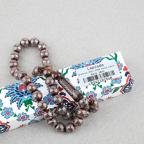 Erzurum Oltu Usta ��i G�m�� �ak�ml� K�re Kesim 10mm Tesbih