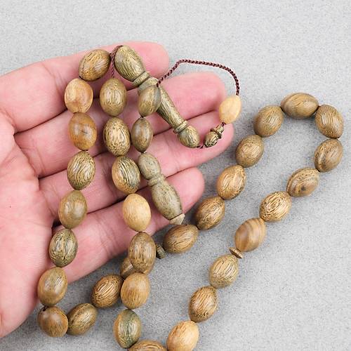 Ireco A�ac� Beyzi Kesim 9.5x13.5mm Tesbih