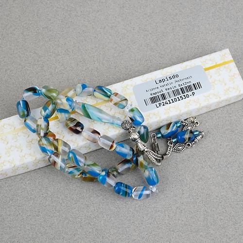 Arizona Katalin Alpaka P�sk�l Kaps�li Kesim 8x12mm Tesbih