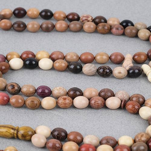 Kar���k A�a� Usta ��i �mzal� 33l� ve 99lu Beyzi Kesim Tesbih Seti