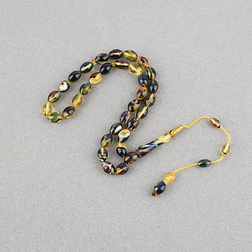 Arizona Katalin Sistemli Beyzi Kesim 8x12mm Tesbih