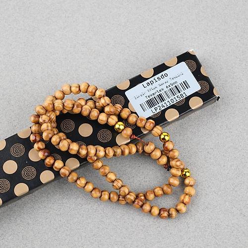 �im�ir A�ac� 99luk Tekerlek Kesim 6x5mm Namaz Tesbihi