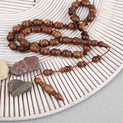 Kuka Usta ��i �zel Testi Motif Kesim 9x13mm Tesbih