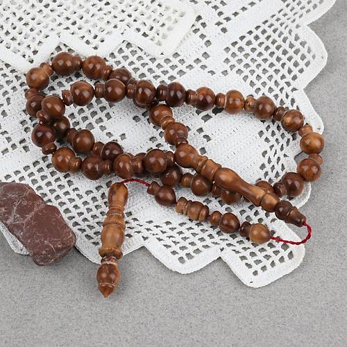 Kuka Usta ��i �zel Testi Motif Kesim 9x11mm Tesbih