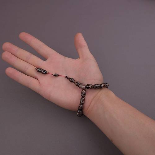 �ekoslovak Katalin Efe Boy Sistemli  Usta El ��i �mzal� Kaps�l Kesim 8.5x12mm Tesbih