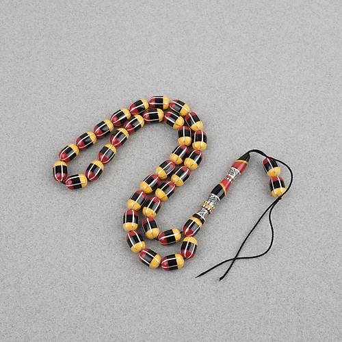 Erzurum Oltu 925A Gm leme Nakka mame Usta i mzal Kapsl Kesim 7.5x11mm Tesbih