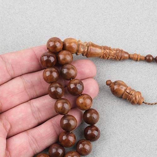 Kuka �zel ��lemeli �mame K�re Kesim 11.5mm Tesbih