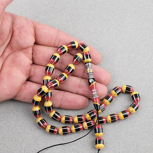 Erzurum Oltu 925A Gm leme Nakka mame Usta i mzal Kapsl Kesim 7.5x11mm Tesbih