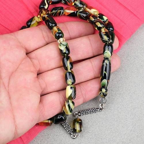 Arizona Katalin Alpaka P�sk�l Beyzi Kesim 8x12mm Tesbih