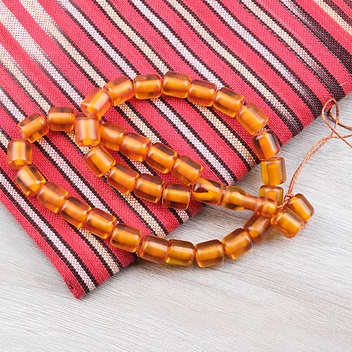 Ate� Kehribar Kaps�l Kesim 9x10mm- Tar��n P�sk�ls�z