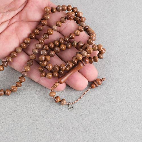 Kuka Orijinal Do�al Lapisdo �mzal� �stanbul Kesim  6x7mm Namaz Tesbihi