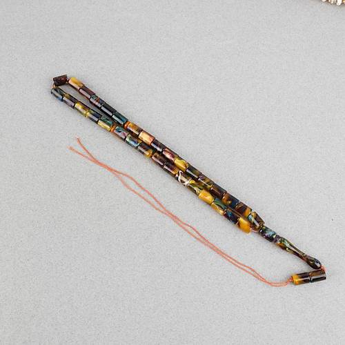 Arizona Katalin Kesme Kesim 7x10mm Tesbih (P�sk�ls�z) - Sedefli